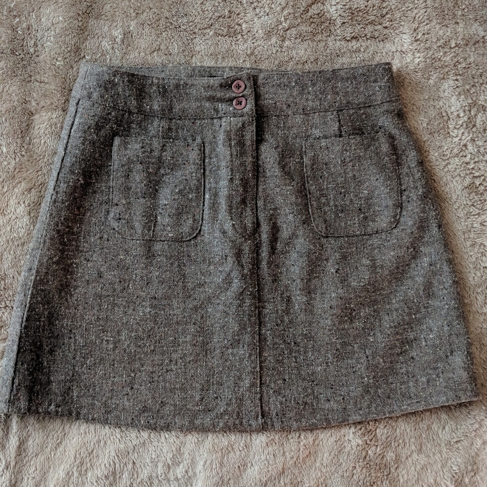 American Eagle Grey/Brown Wool Blend Mini